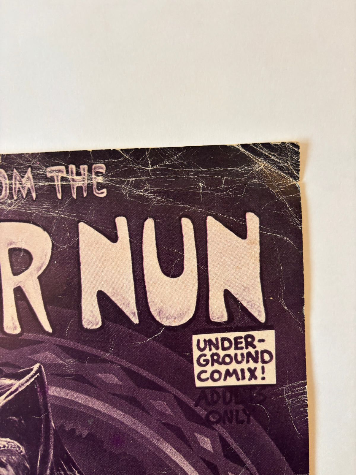 Leather Nun / Underground Comic Promo Poster / 1973 / Last Gasp