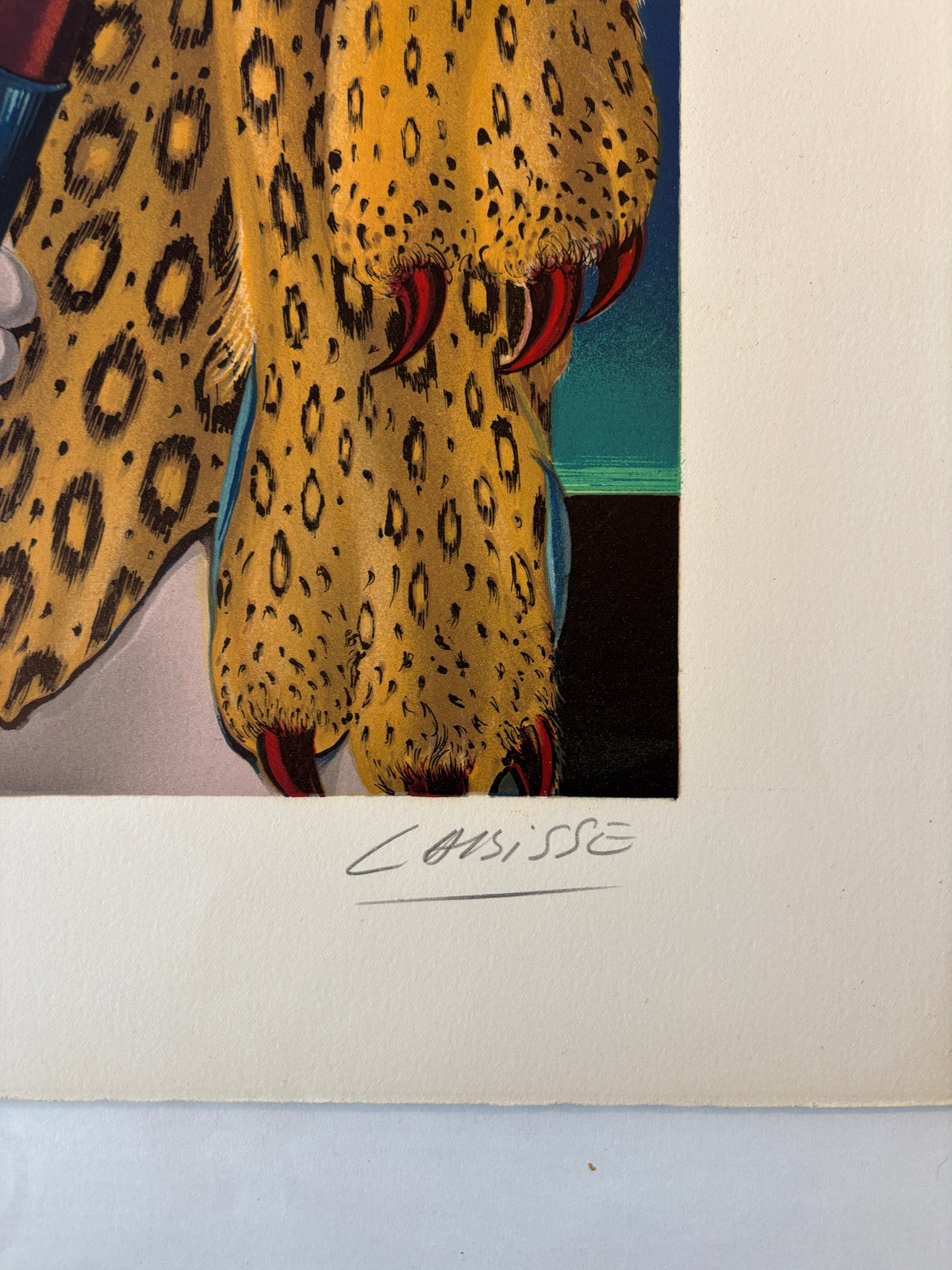 Warrior Female / Felix Labisse / Signed Print / Artist's Proof / 1960s