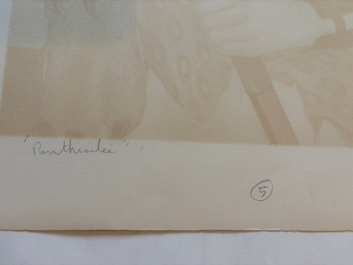 Warrior Female / Felix Labisse / Signed Print / Artist's Proof / 1960s