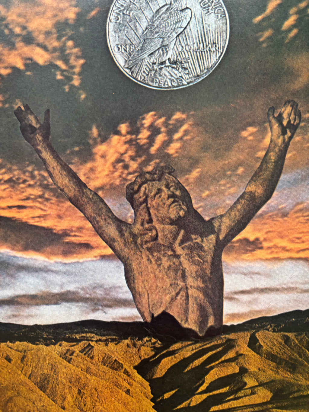 Original Fillmore West Poster / David Singer / Feat. Humble Pie & Savoy Brown / 1970