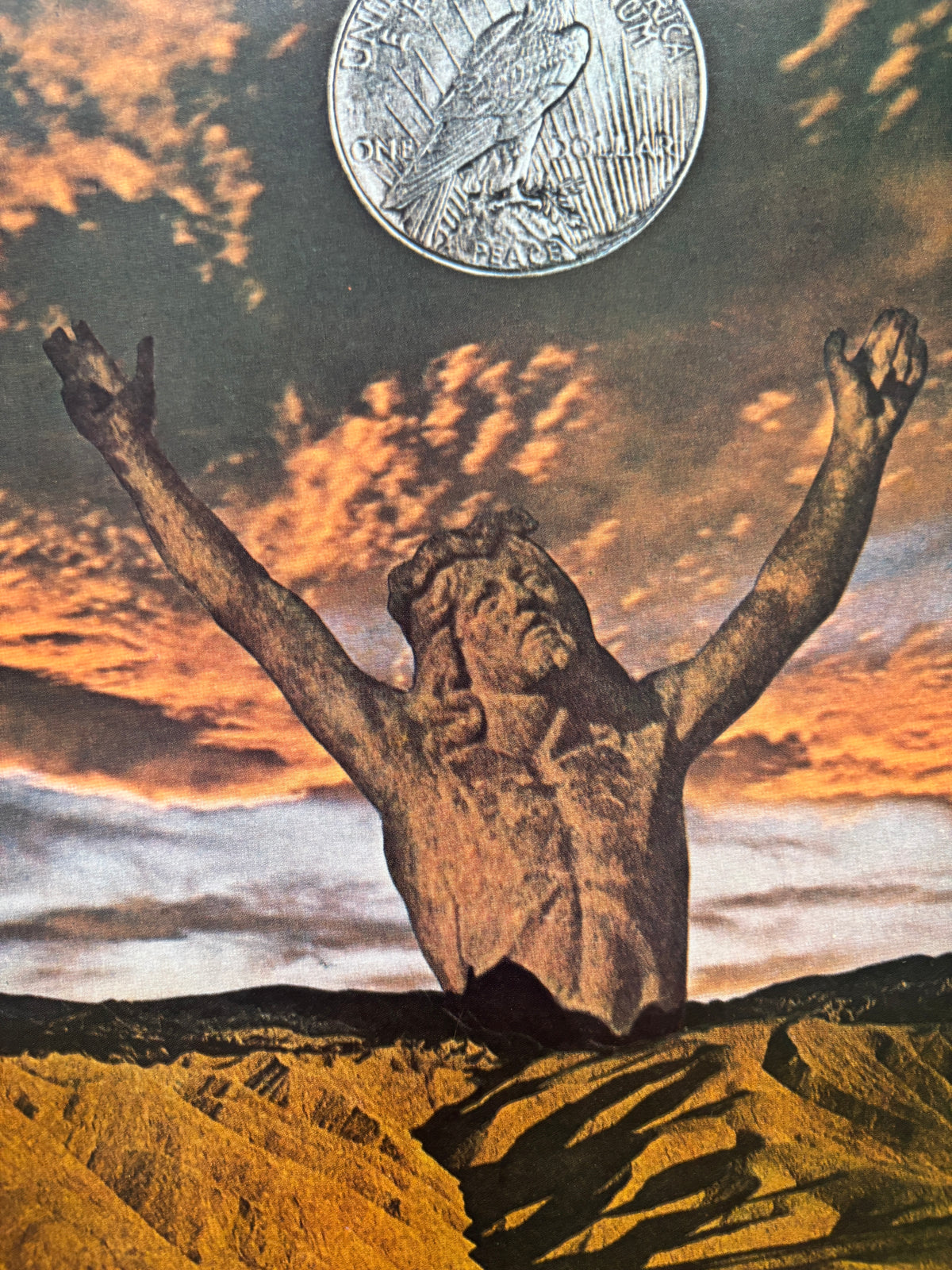 Original Fillmore West Poster / David Singer / Feat. Humble Pie & Savoy Brown / 1970