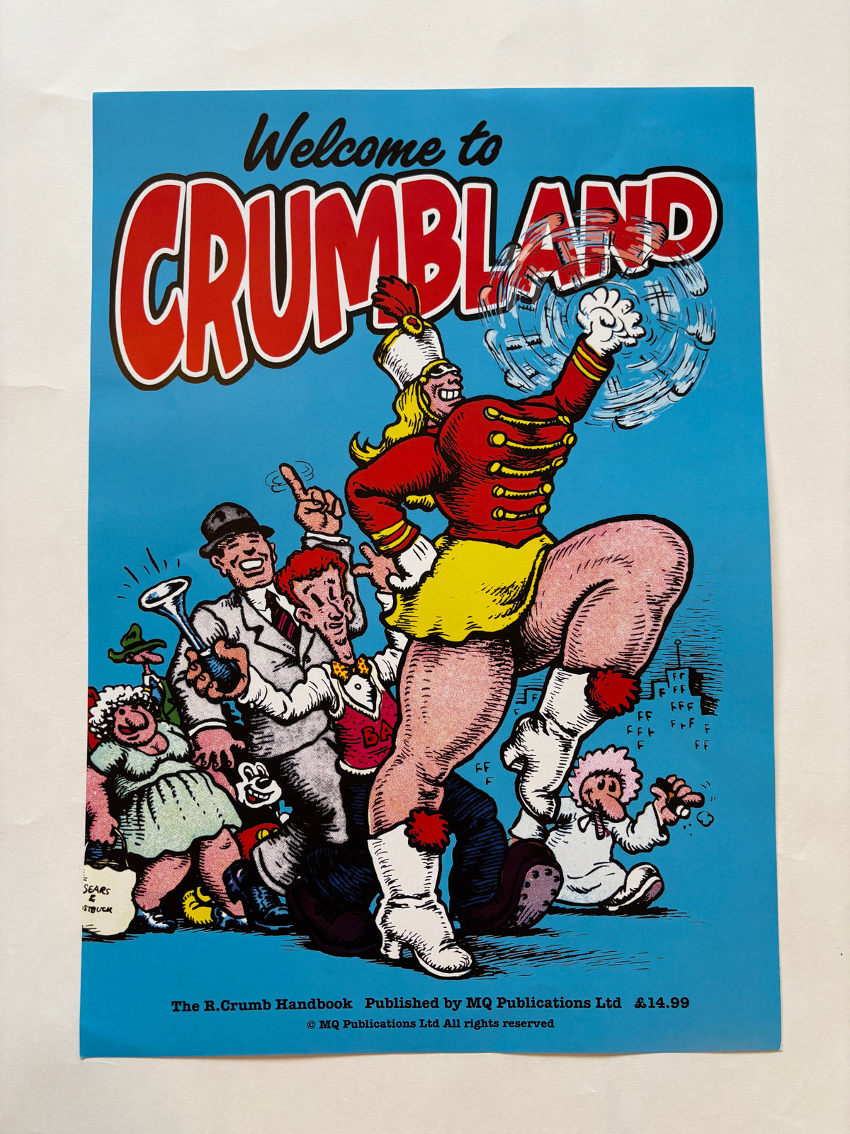 Welcome to Crumbland / Robert Crumb / Promo Poster / 2005 / M&Q Publications