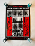 Dirty Words Pictures / Gilbert & George / Signed Exhibition Poster / 2002