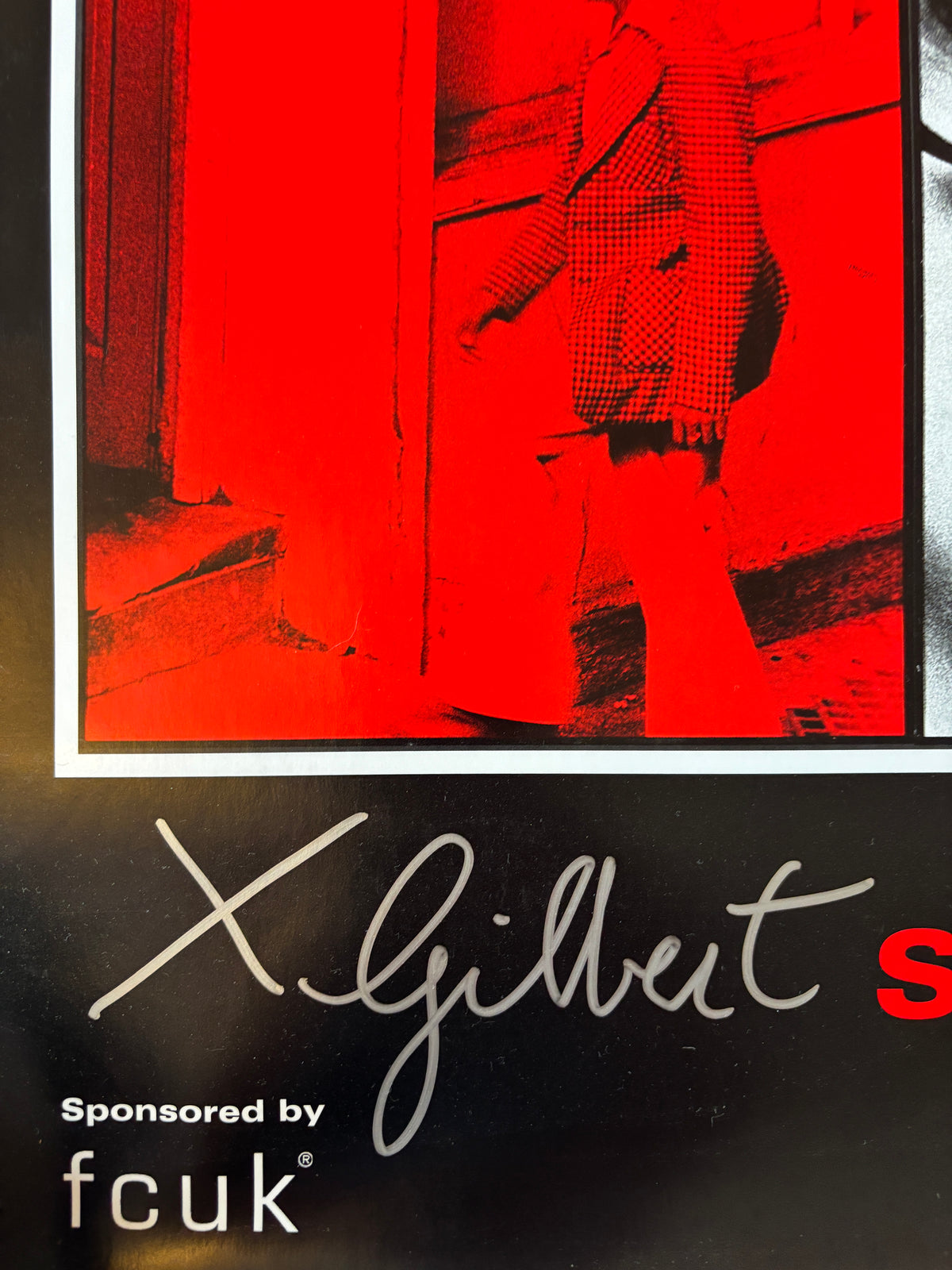 Dirty Words Pictures / Gilbert & George / Signed Exhibition Poster / 2002