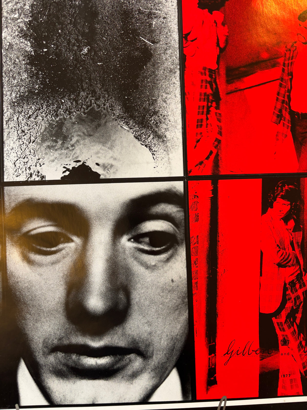 Dirty Words Pictures / Gilbert & George / Signed Exhibition Poster / 2002