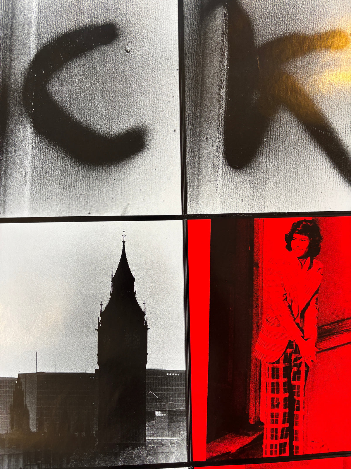 Dirty Words Pictures / Gilbert & George / Signed Exhibition Poster / 2002