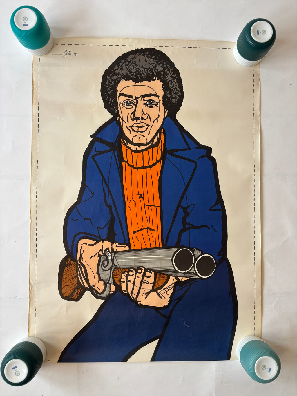 1980s Target Practice Poster / Spain
