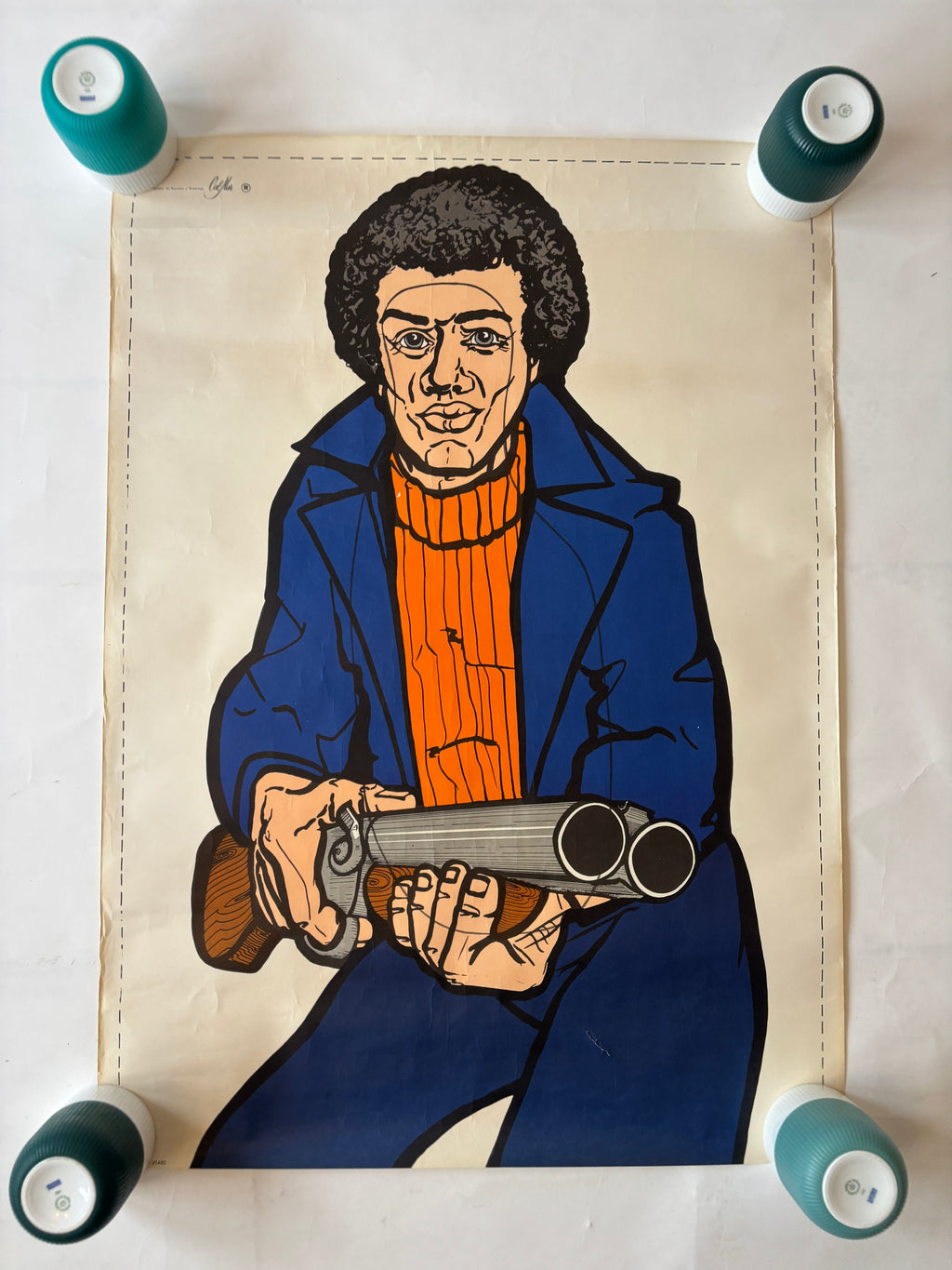 1980s Target Practice Poster / Spain