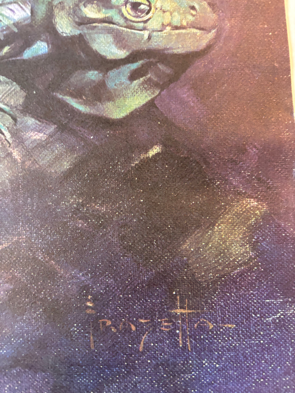 Woman with a Scythe / Frank Frazetta / Original 1970s linen-backed poster / Worldbeaters