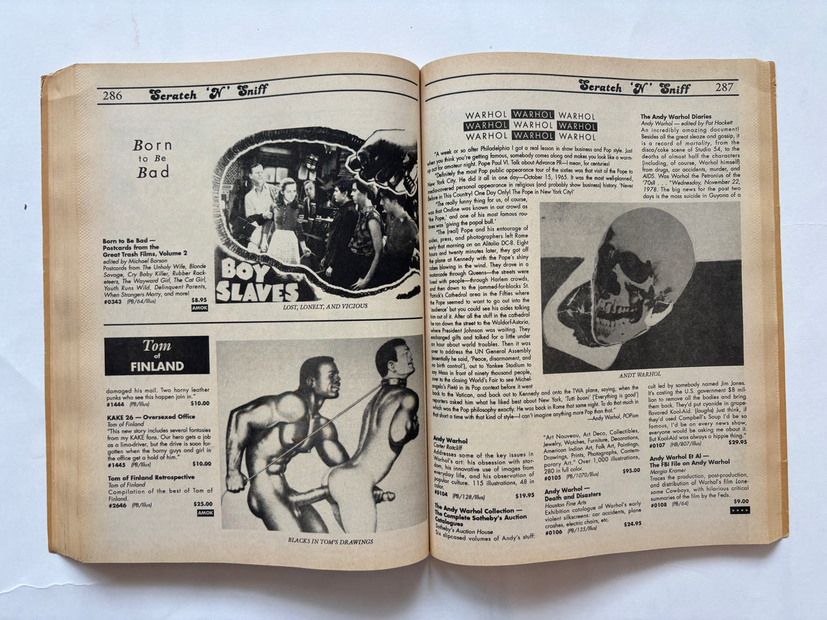 AMOK Fourth Dispatch / Ed. Stuart Swezey / 1990 / Amok Books