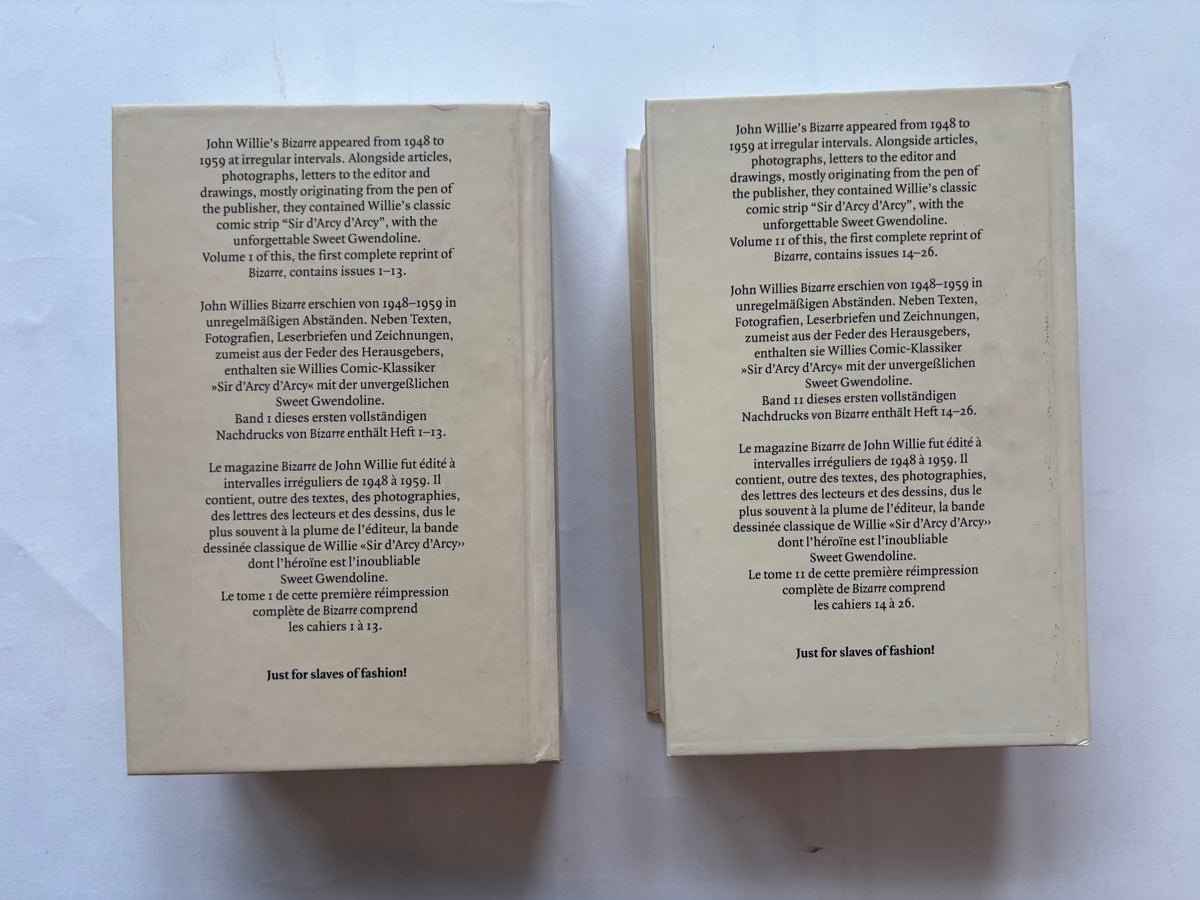 Bizarre: The Complete Reprint / John Willie / 2 Volume Boxed Set / 1996 / Taschen