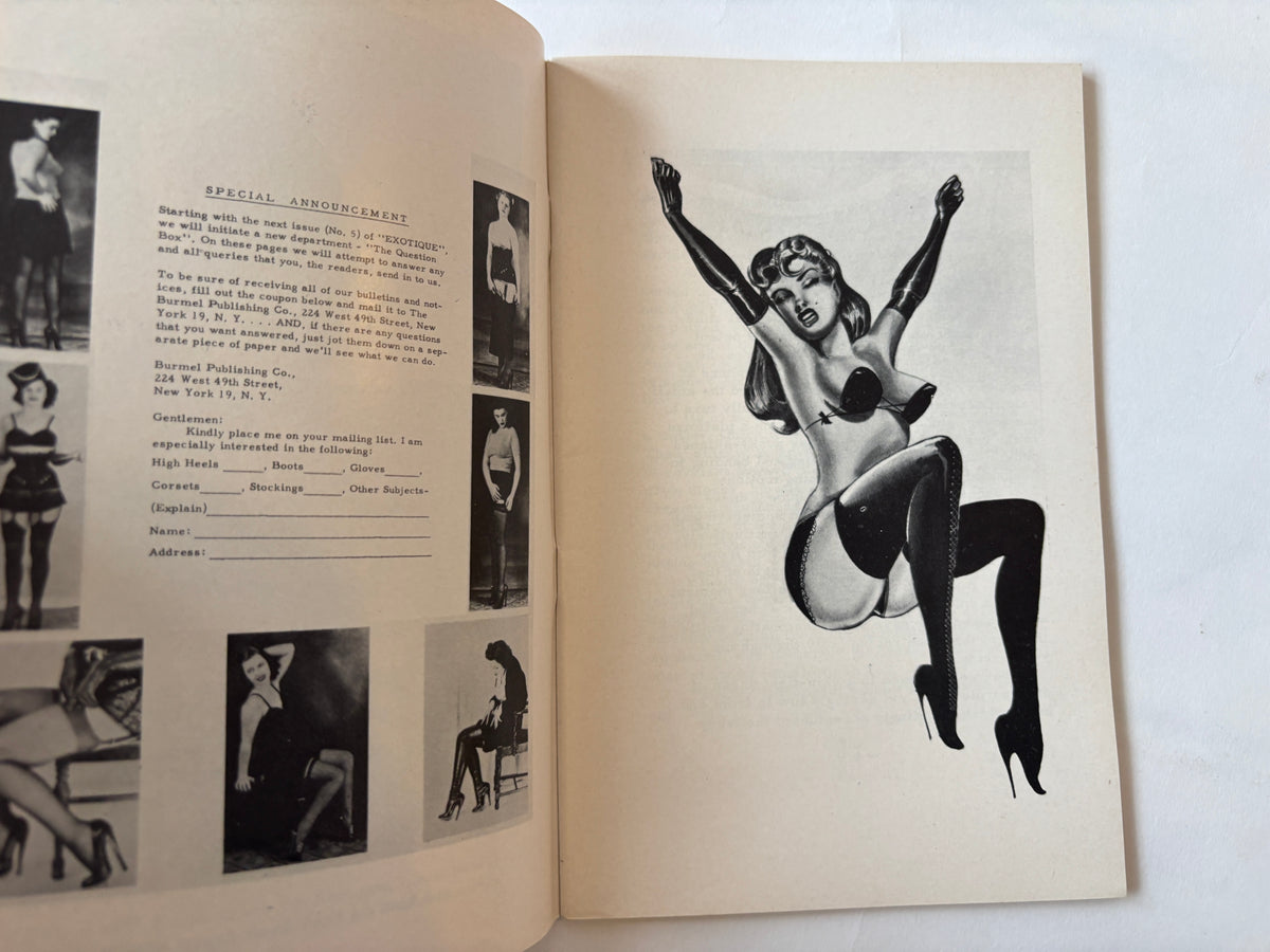 Exotique # 4 / Eric Stanton & Leonard Burtman / 1952 / Burmel Publishing Co.