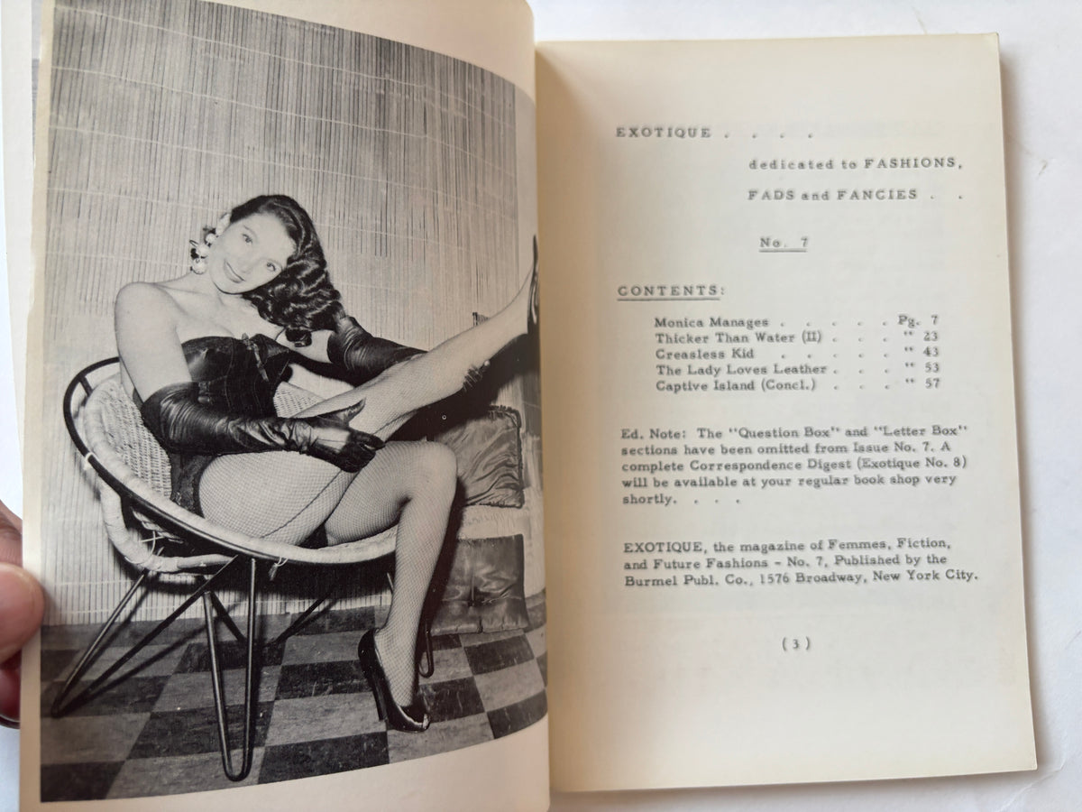 Exotique # 7 / Eric Stanton & Gene Bilbrew / 1952 / Burmel Publishing Co.