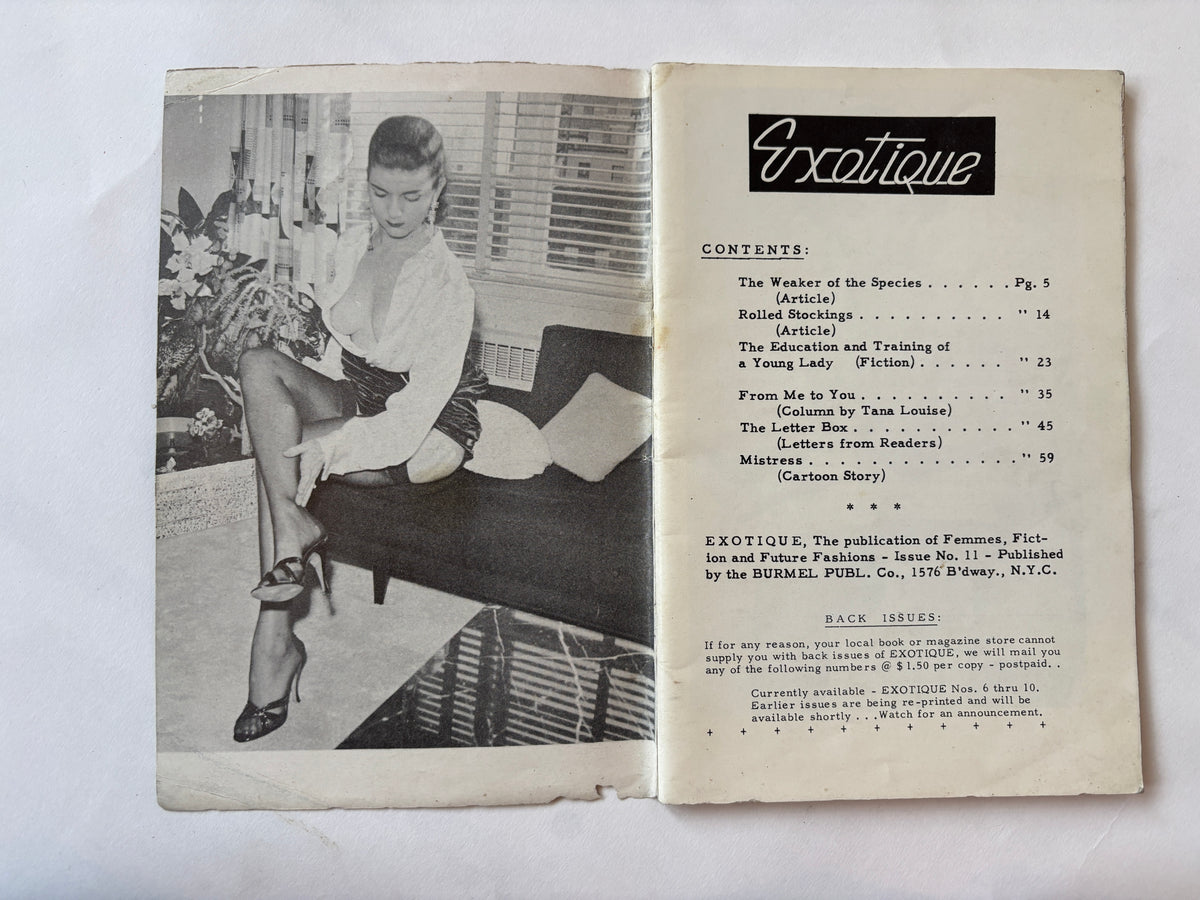 Exotique #11 / Eric Stanton & Gene Bilbrew / 1954 / Burmel Publishing Co.