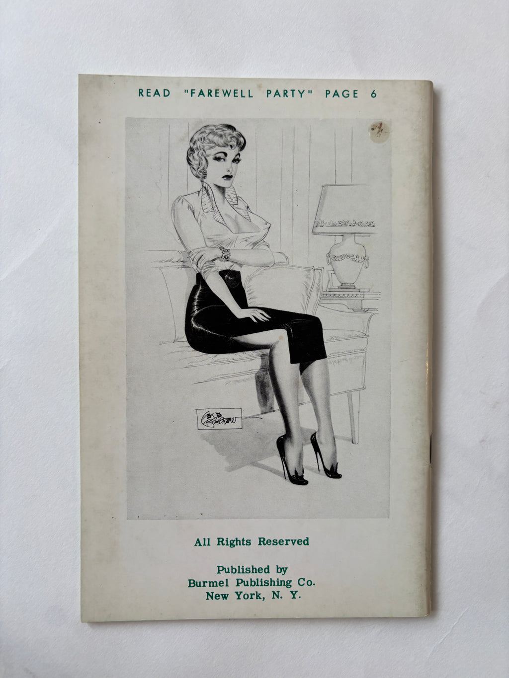Exotique #15 / Eric Stanton & Gene Bilbrew / 1955 / Burmel Publishing Co.
