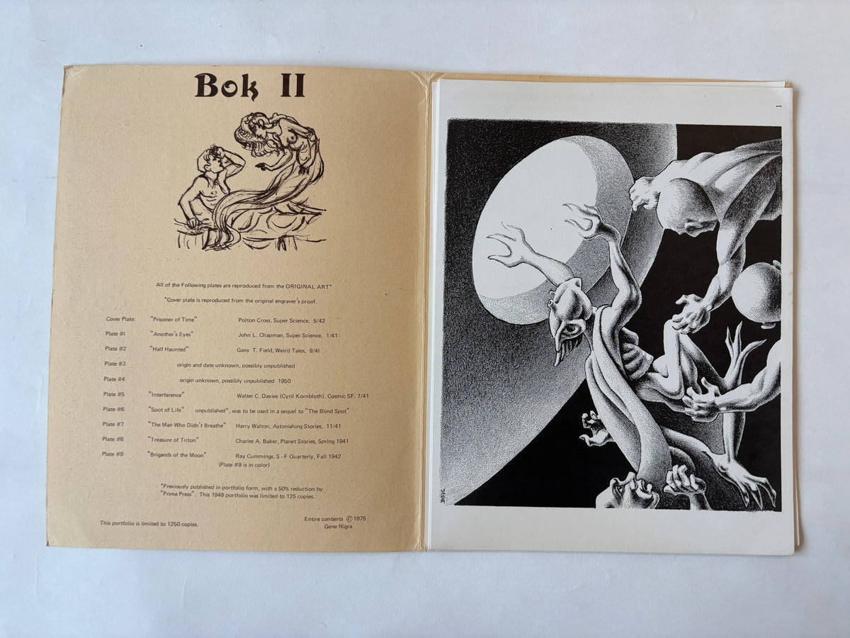 Hannes Bok II / Portfolio / Limited Edition 1250 / 1975 / Gene Nigra