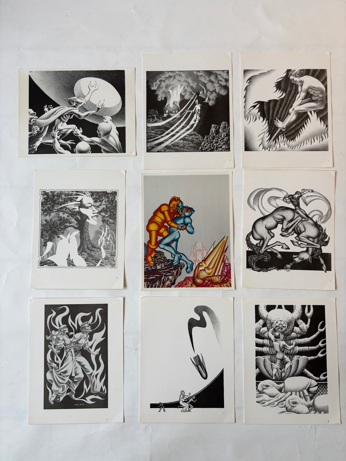 Hannes Bok II / Portfolio / Limited Edition 1250 / 1975 / Gene Nigra