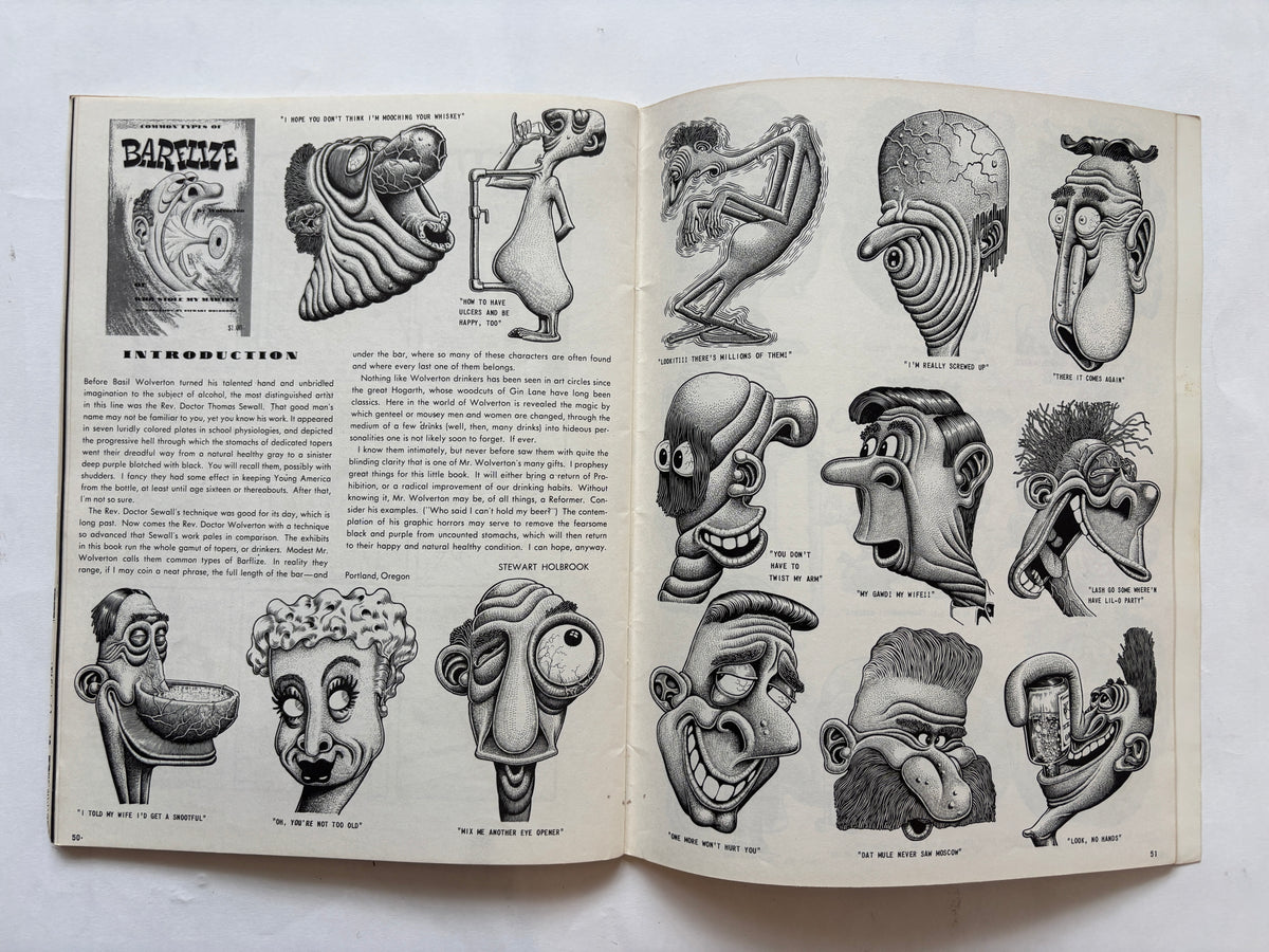 Graphic Story Magazine #14 / Basil Wolverton / 1971 / Bill Spicer