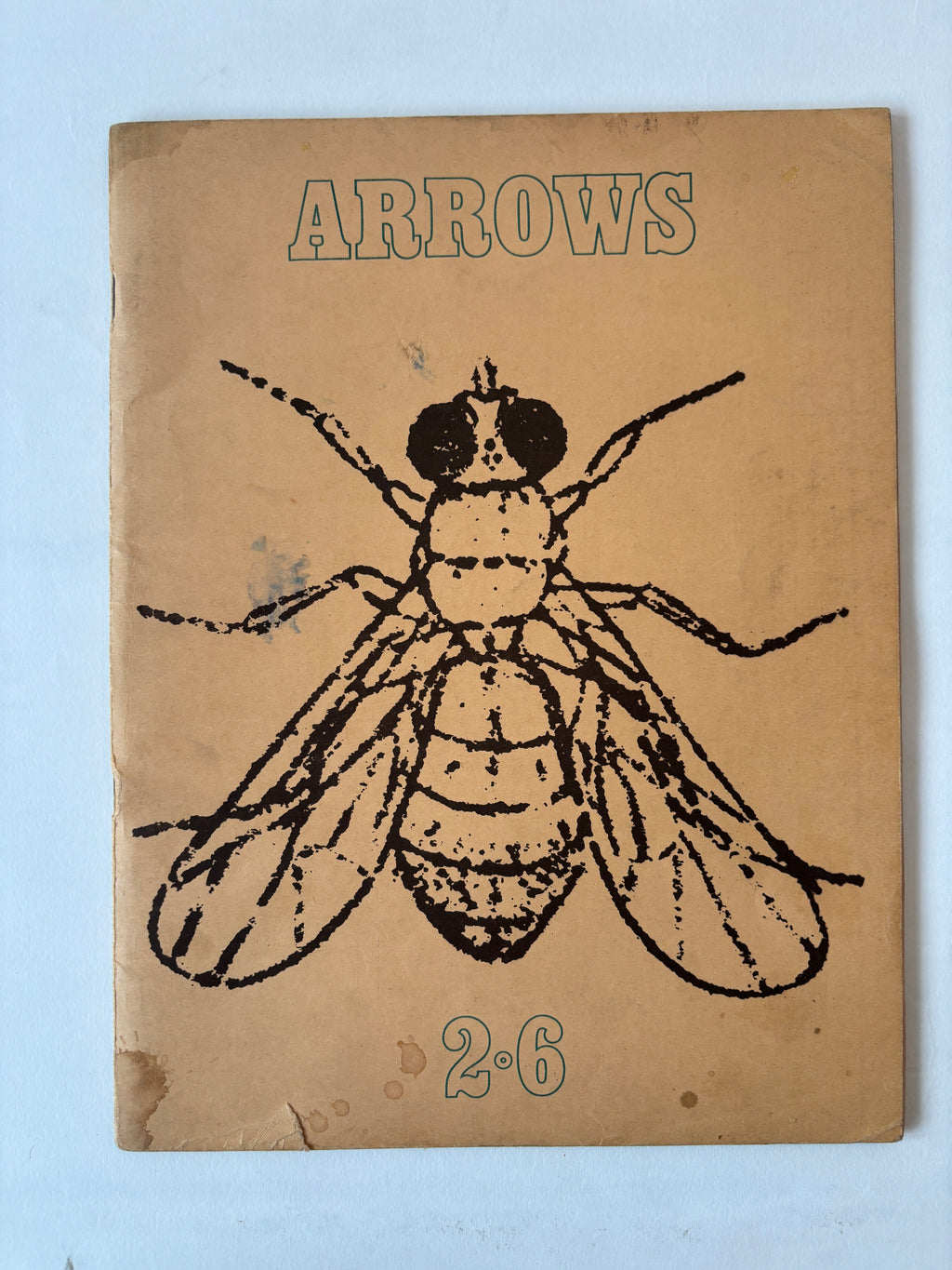 Arrows #26 / Sheffield University Zine / Feat. Frank Zappa / 1969
