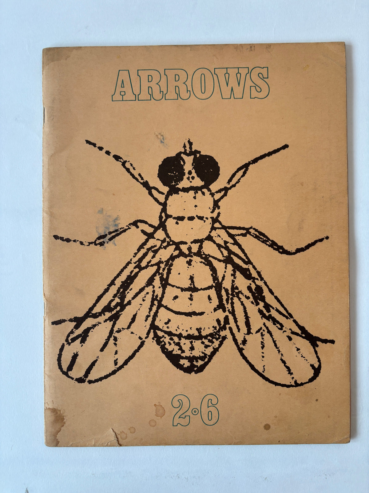 Arrows #26 / Sheffield University Zine / Feat. Frank Zappa / 1969