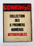 L'Enragé / First 8 issues bound / Revolutionary Magazine / 1968 / France