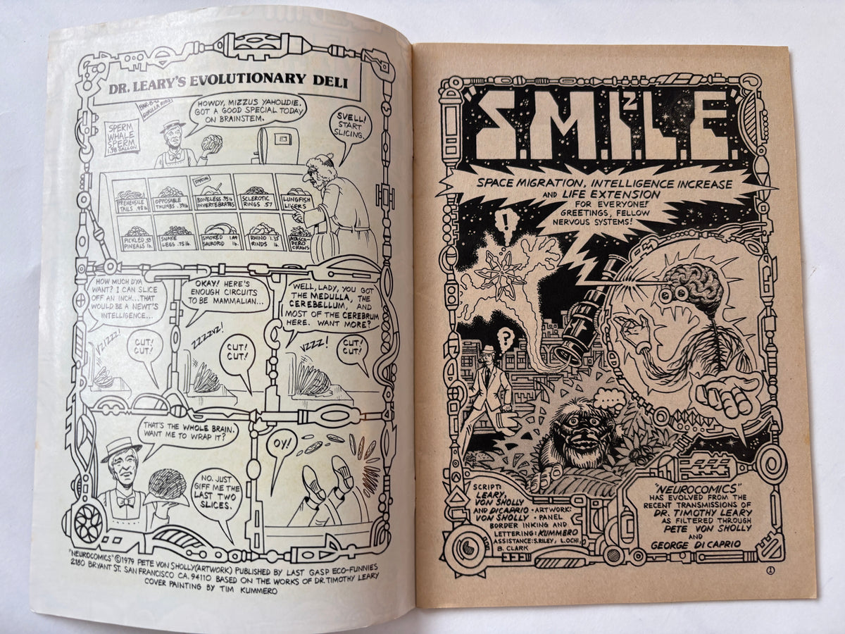 Neurocomics / Timothy Leary / 1979 / Last Gasp Comics