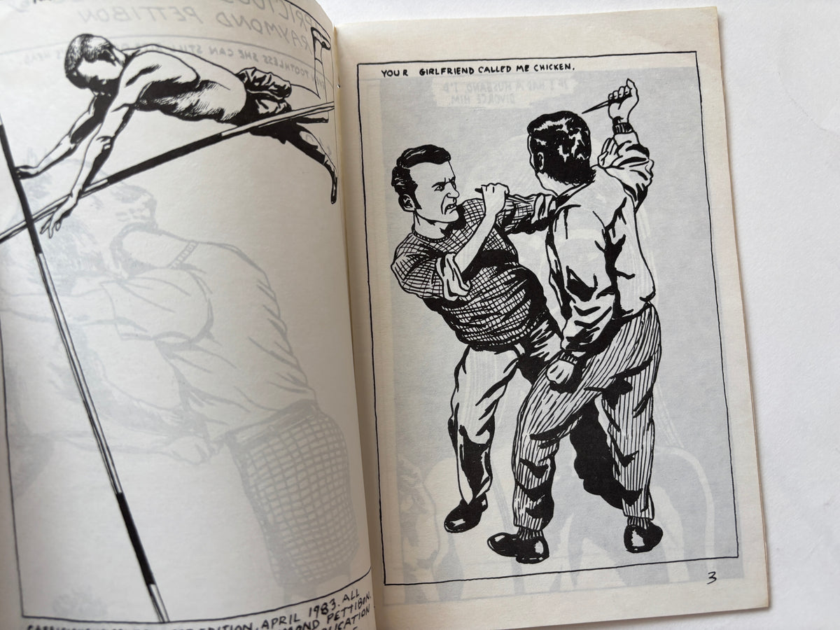 Capricious Missives / Raymond Pettibon / Numbered Limited Edition Zine #421 / 1983 /  SST