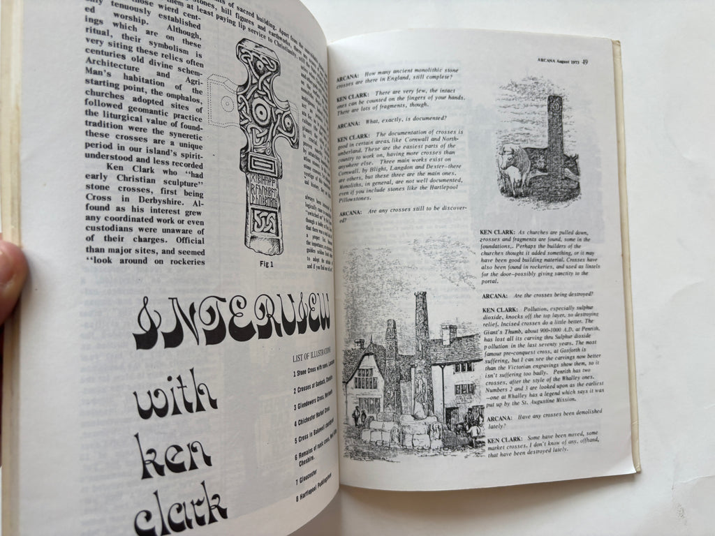 Arcana / Occult Zine / August 1983 / Cokaygne Books